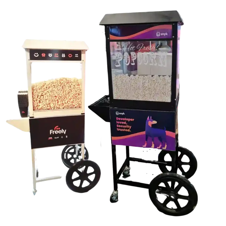 branded popcorn machine hire (2)
